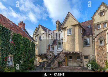 White Horse Close, Royal Mile, Edimburgo, Lothian, Scozia, Regno Unito Foto Stock