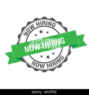 Ora affitto illustrazione del timbro Foto Stock