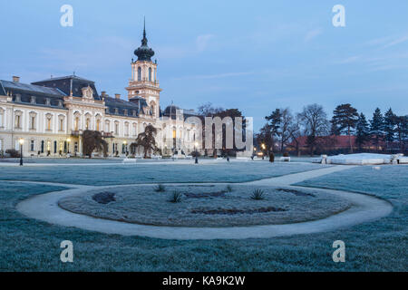 Il festetics castello barocco di Keszthely, Ungheria Foto Stock