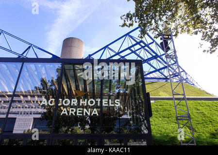 Vista generale di Bercy, Parigi, Francia Foto Stock