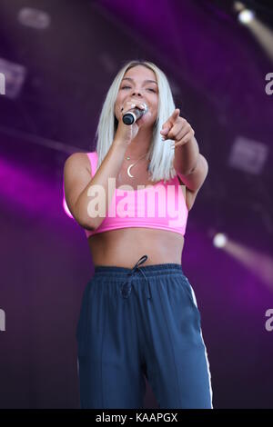 La big feastival 2017 su churchill heath farm in kingham, Chipping Norton, Oxfordshire. dotato di: louisa johnson dove: Chipping Norton, Oxfordshire, Regno Unito quando: 25 ago 2017 credit: wenn.com Foto Stock