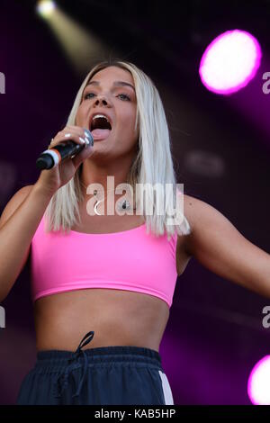 La big feastival 2017 su churchill heath farm in kingham, Chipping Norton, Oxfordshire. dotato di: louisa johnson dove: Chipping Norton, Oxfordshire, Regno Unito quando: 25 ago 2017 credit: wenn.com Foto Stock