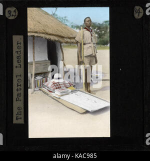 La Scout Patrol Leader, Lubwa, Zambia, ca.1905 ca.1940 (imp cswc GB 237 CSWC47 LS6 034) Foto Stock