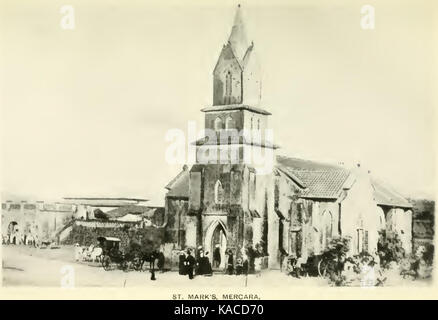 La chiesa di San Marco a Mercara è presente in "The Church in Madras Vol. III' del Rev. Frank Penny. La storia e le caratteristiche architettoniche della chiesa sono dettagliate nel libro. Foto Stock