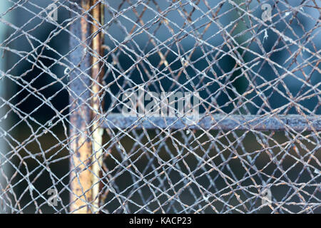 Dettagli dalla prigione di Alcatraz isola. Foto Stock