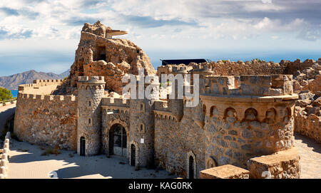 Batteria castillitos, fortificazioni di Cartagena, provincia di murcia spagna Foto Stock