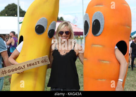 La big feastival 2017 su churchill heath farm in kingham, Chipping Norton, Oxfordshire. dotato di: jo wiley dove: Chipping Norton, Oxfordshire, Regno Unito quando: 26 ago 2017 credit: wenn.com Foto Stock