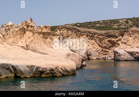 Scogliere della sirena Foto Stock