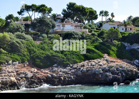 Cala anguila su maiorca isole baleari in Spagna Foto Stock