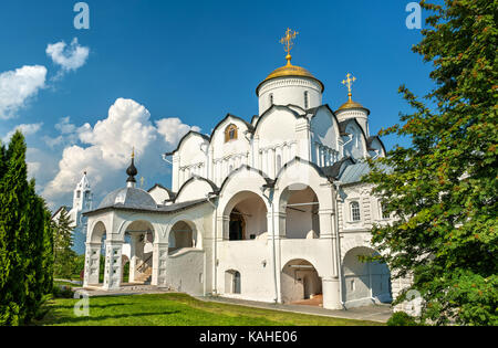 Cattedrale di intercessione della Theotokos a Suzdal, Russia Foto Stock