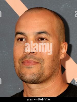 Coby bell presso gli arrivi per la fox calo delle parti, la cattura in West Hollywood, los angeles, ca, 25 settembre 2017. Foto di: priscilla concedere/everett collection Foto Stock