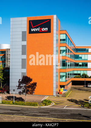 Verizon, Reading International Business Park, Reading, Berkshire, Inghilterra, Regno Unito, GB. Foto Stock