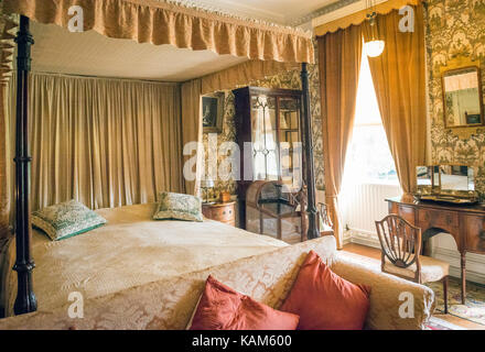 Interno della casa Quex a Birchington-on-Sea, Kent, Regno Unito Foto Stock