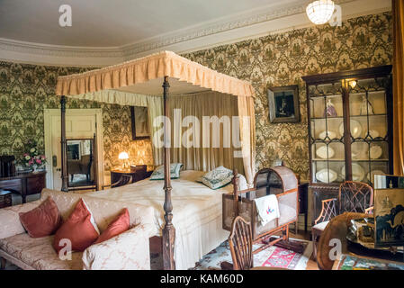 Interno della casa Quex a Birchington-on-Sea, Kent, Regno Unito Foto Stock