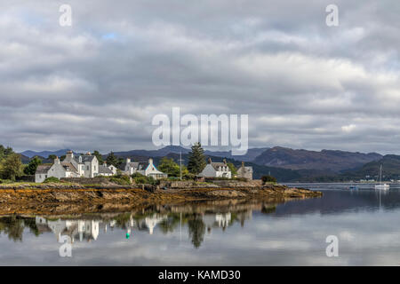 Plockton, Highlands, Scozia, Regno Unito Foto Stock