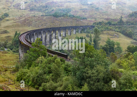 Glenfinnan, Lochaber, Highlands, Scozia, Regno Unito Foto Stock