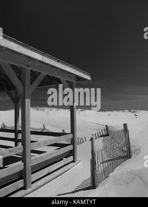 New Jersey Shore scene d'estate. Foto Stock