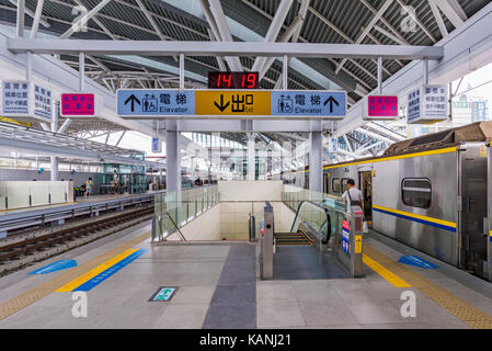 Taichung, Taiwan - 19 luglio: questo è l'architettura interna di taichung stazione principale sulla luglio 19, 2017 in taichung Foto Stock