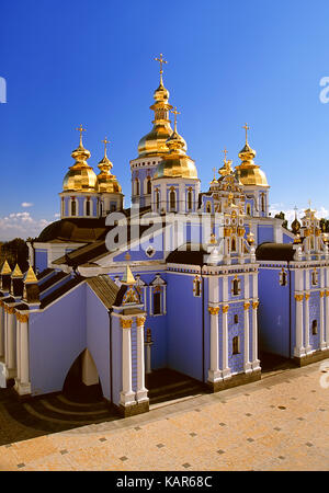 San Michele cattedrale, St.Michael Golden-Domed del monastero, Kiev, Ucraina. Foto Stock