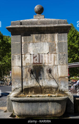 ENTRECASTEAUX, PROVENCE VERTE, VAR 83, PACA FRANCIA Foto Stock