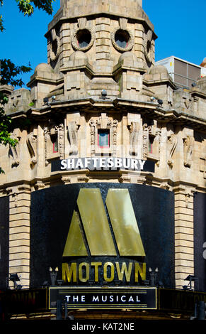 Londra, Inghilterra, Regno Unito. 'Motown il Musical' a Shaftesbury Theatre, Settembre 2017 Foto Stock