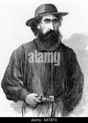 DaN MORGAN (1830-1865) bushanger australiano nel 1864 Foto Stock