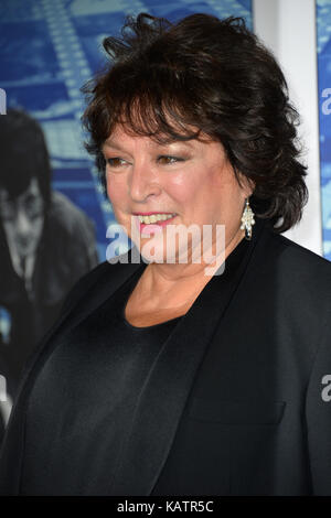 Los Angeles, Stati Uniti d'America. 26 Sep, 2017. susan lacy alla premiere di hbo documentario "pielberg' al Paramount studios di Hollywood. picture credit: Sarah stewart/alamy live news Foto Stock