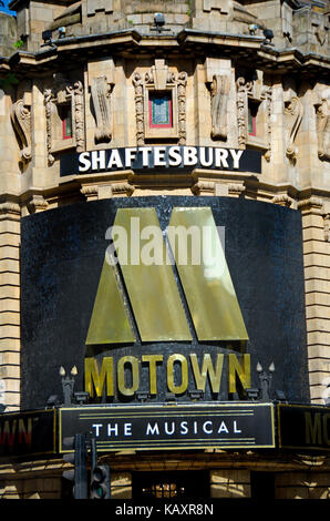 Londra, Inghilterra, Regno Unito. 'Motown il Musical' a Shaftesbury Theatre, Settembre 2017 Foto Stock