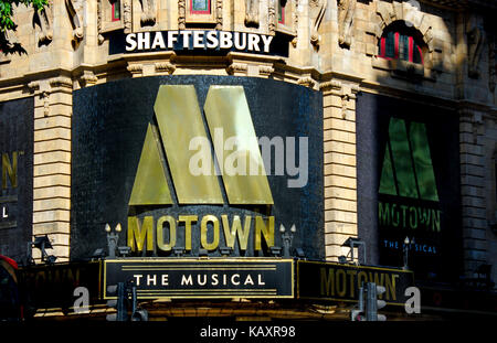 Londra, Inghilterra, Regno Unito. 'Motown il Musical' a Shaftesbury Theatre, Settembre 2017 Foto Stock