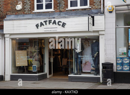 FATFACE a Sevenoaks Kent Foto Stock