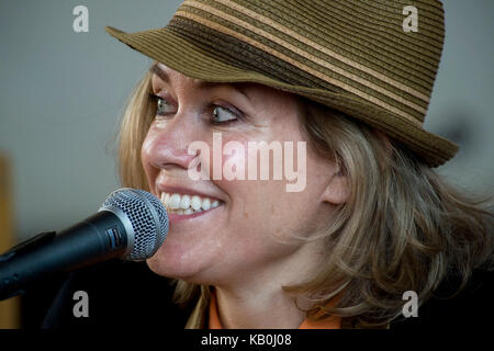 Cerys Matthews, cantante gallese, musicista,. Foto Stock