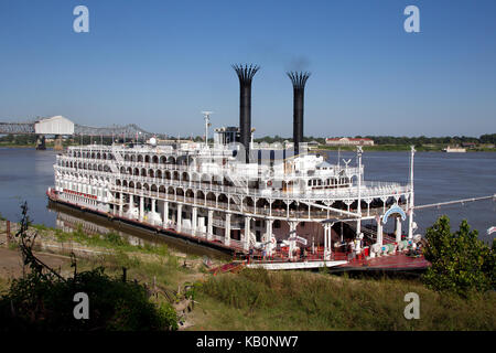 American queen steamboat Foto Stock