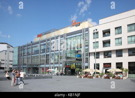 Centro commerciale eurovea a Bratislava, in Slovacchia, Foto Stock