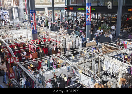 Inghilterra, Londra, whitechapel, Spitalfields Market, Foto Stock