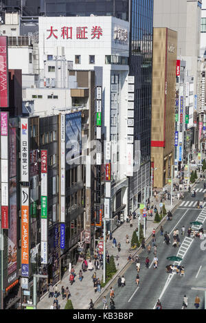 Giappone, Honshu, Tokyo, Ginza, Foto Stock