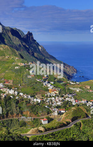 Spagna Isole Canarie, Tenerife, taganana, Foto Stock