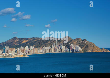 Spagna, nella regione Valencia, PROVINCIA Alicante, Costa Blanca, Benidorm Foto Stock