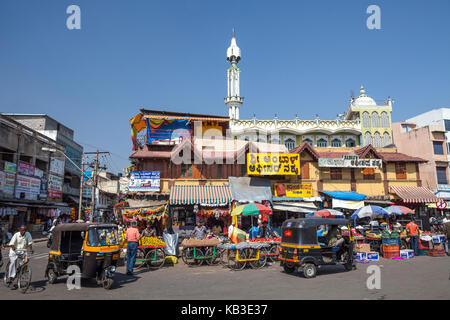 India, Karnataka, Mysore, mercato di devarala Foto Stock