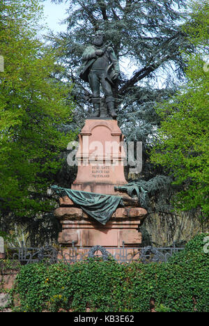 L'Italia, Sud Tirolo, merano, monumento, Andreas Hofer Foto Stock