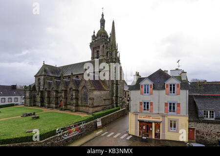 Francia, Cotes d'Armor, Treguier, Cattedrale di Saint-Tugdual Foto Stock