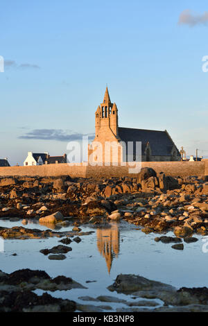 Francia, Finisterre, penmarch, Notre Dame de la joie cappella Foto Stock