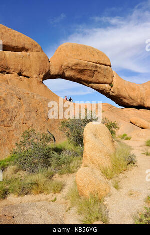 La Namibia, erongo, damaraland, Namib Desert, spitzkoppe o spitzkop (1784 m) Foto Stock