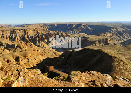 La Namibia, Karas, hobas, il Fish River Canyon Foto Stock