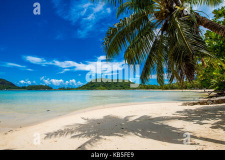 Anse l'Islette Beach, Mahe, Repubblica delle Seychelles, Oceano Indiano, Africa Foto Stock