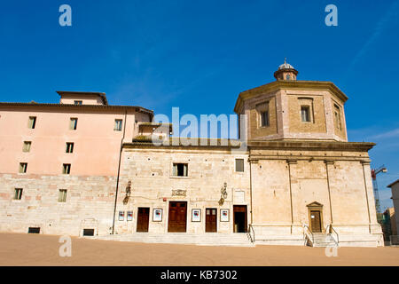 Caio Melisso Theatre, Spoleto, provincia di perugia, umbria Foto Stock