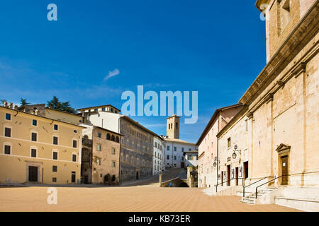 Caio Melisso Theatre, Spoleto, provincia di perugia, umbria Foto Stock