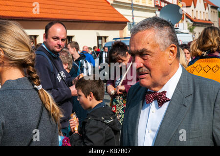 Il principe Charles Schwarzenberg presso il National Wedding culto di stare Boleslav Foto Stock