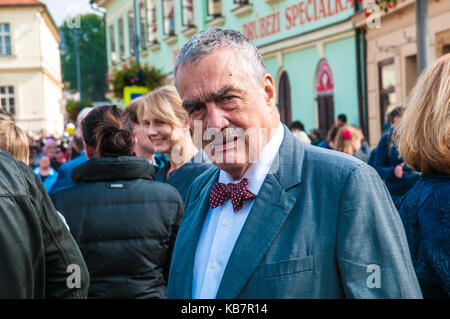 Il principe Charles Schwarzenberg presso il National Wedding culto di stare Boleslav Foto Stock