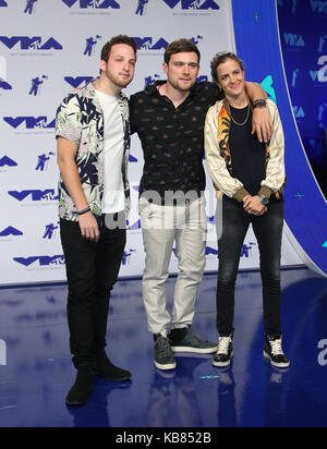 2017 MTV Video Music Awards con: pete nappi, Ethan Thompson, Samantha Ronson dove: inglewood, california, Stati Uniti quando: 27 ago 2017 credit: fayesvision/wenn.com Foto Stock