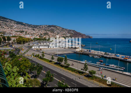 Giardino di Santa Catarina, Isola di Madeira Foto Stock